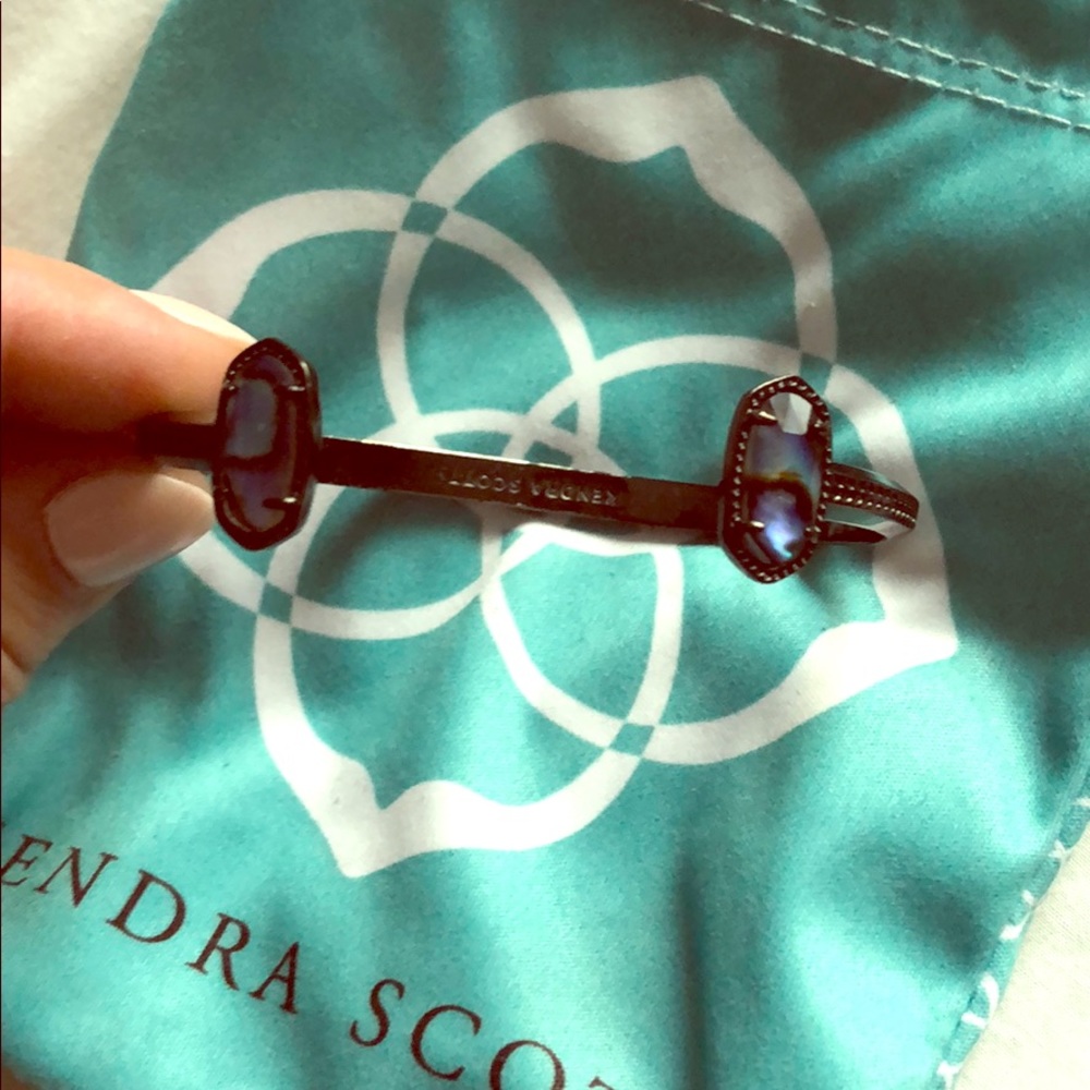 Kendra Scott Gunmetal Cuff